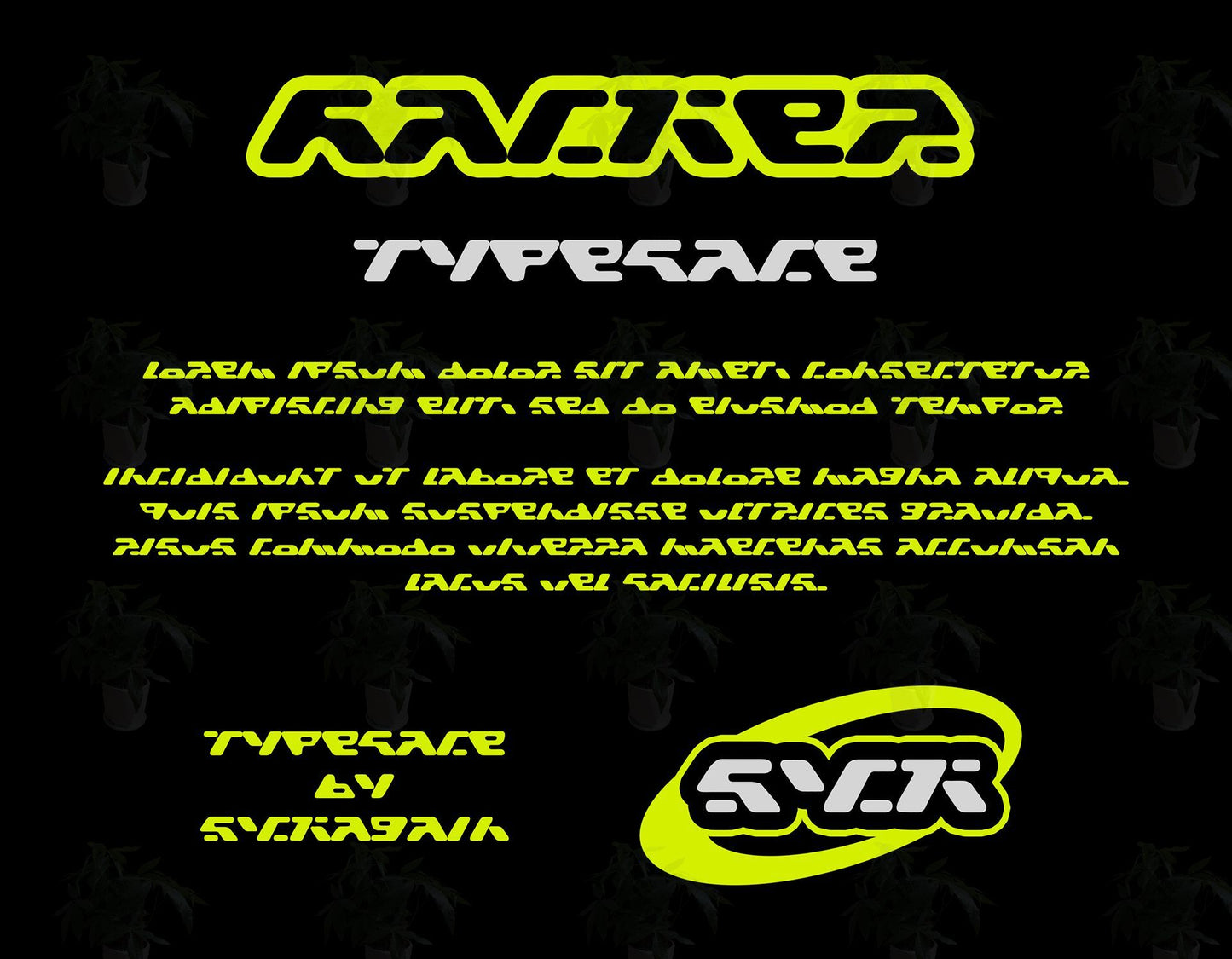 43 Sci-Fi Futuristic Cyber Fonts for PS/Procreate – Commercial Use $1 - pixelpenco