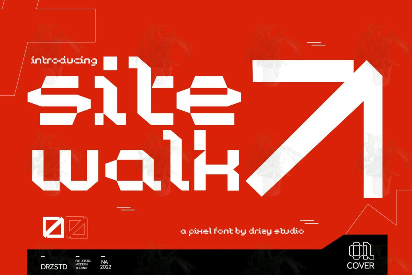 43 Sci-Fi Futuristic Cyber Fonts for PS/Procreate – Commercial Use $1 - pixelpenco