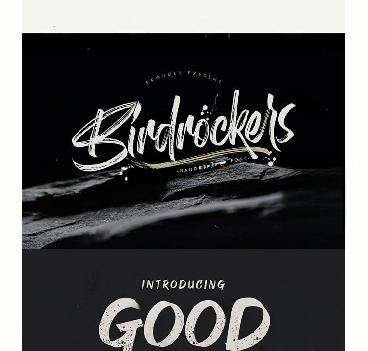 🔥50 Commercial PS English Fonts|Rugged Brush Calligraphy Handwritten Styles For CDR/Poster/Graphic Design – Mac Compatible – Only $0.80! - pixelpenco