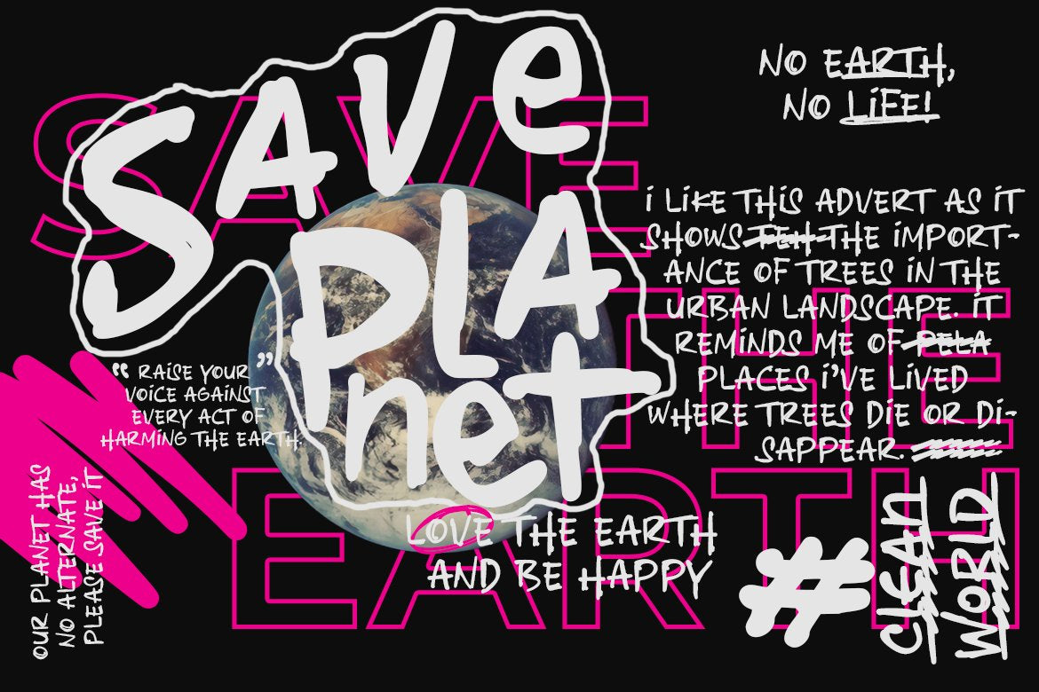 🔥 22 Handwritten Graffiti Splatter Fonts – Procreate & Photoshop Fonts – Commercial Use – Only $0.99 - pixelpenco