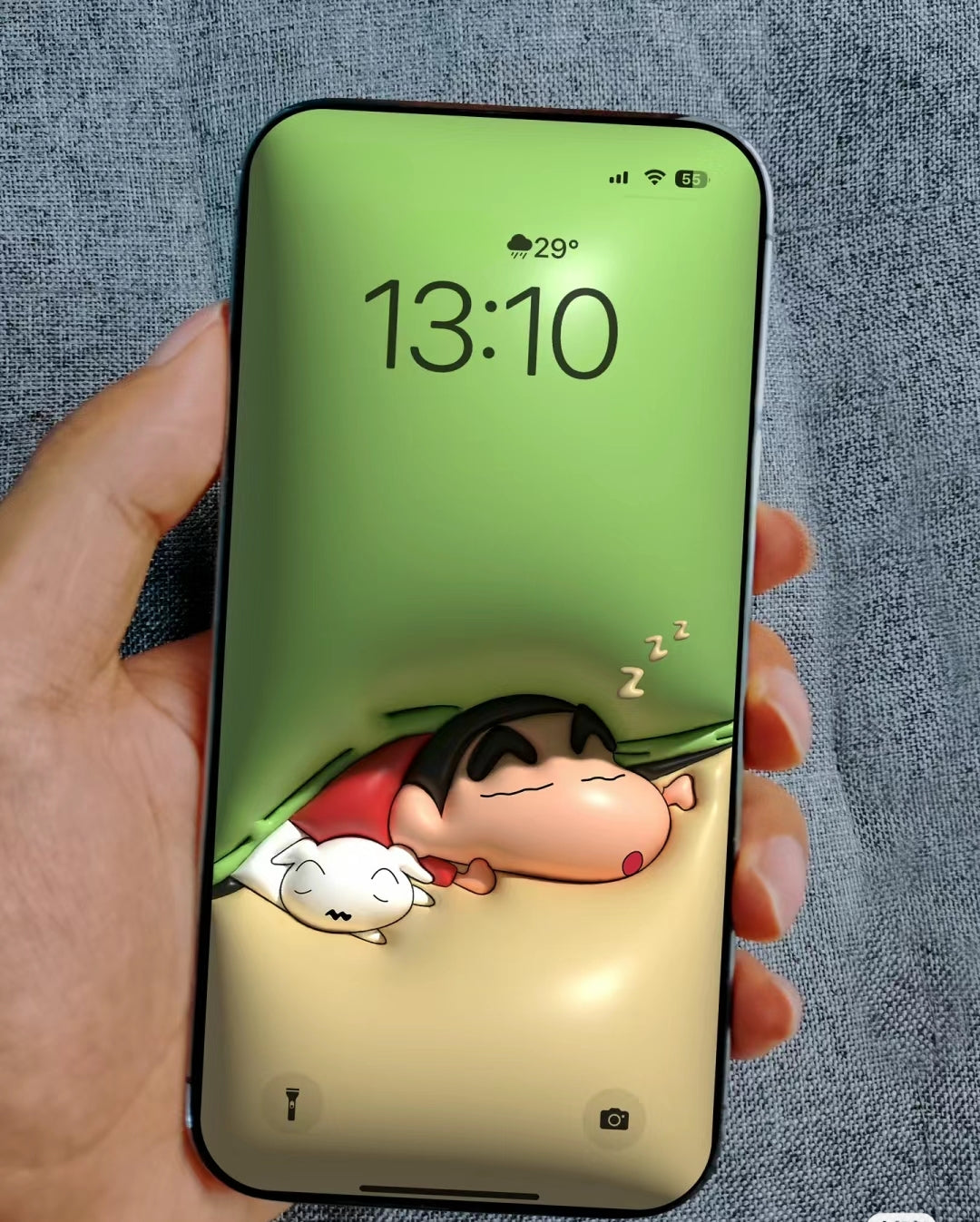 50-Pack Crayon Shin-Chan Inflated 3D 4K IPhone Wallpapers | HD Cartoon Anime Graphics For Apple Devices