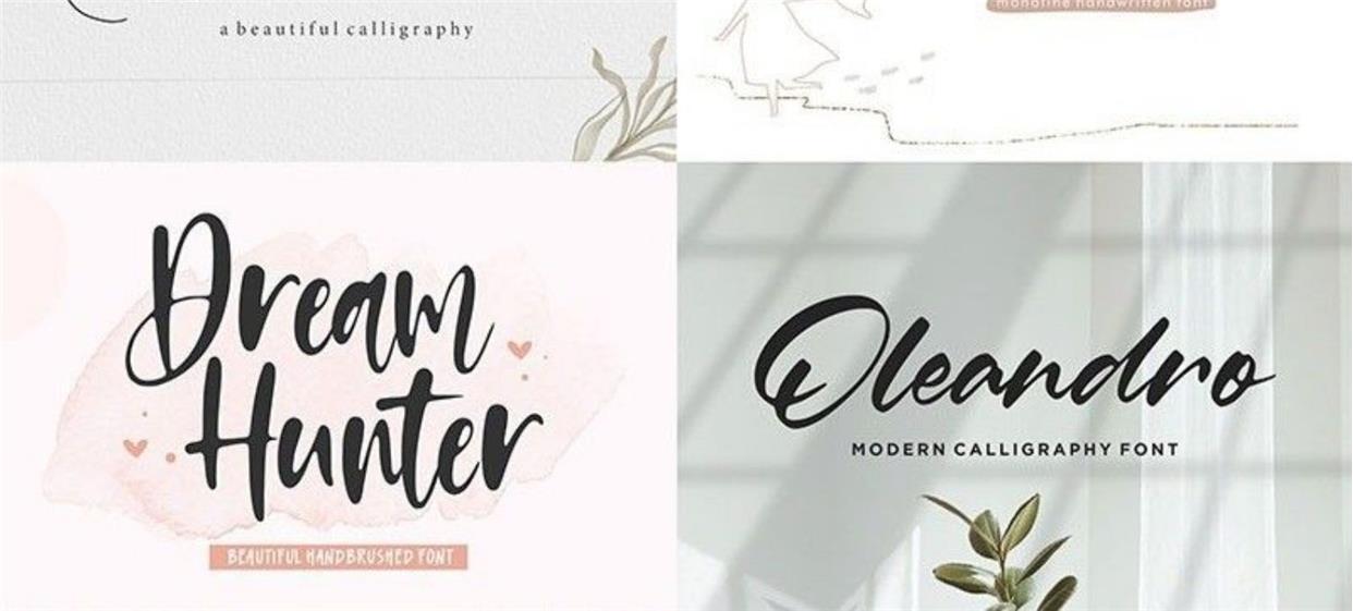 🔥600 Commercial-Use Handwritten Connected English Fonts TTF/OTF|For PS/Procreate/Design|Logo/Wedding/Digital Art Styles – Only $0.4! - pixelpenco