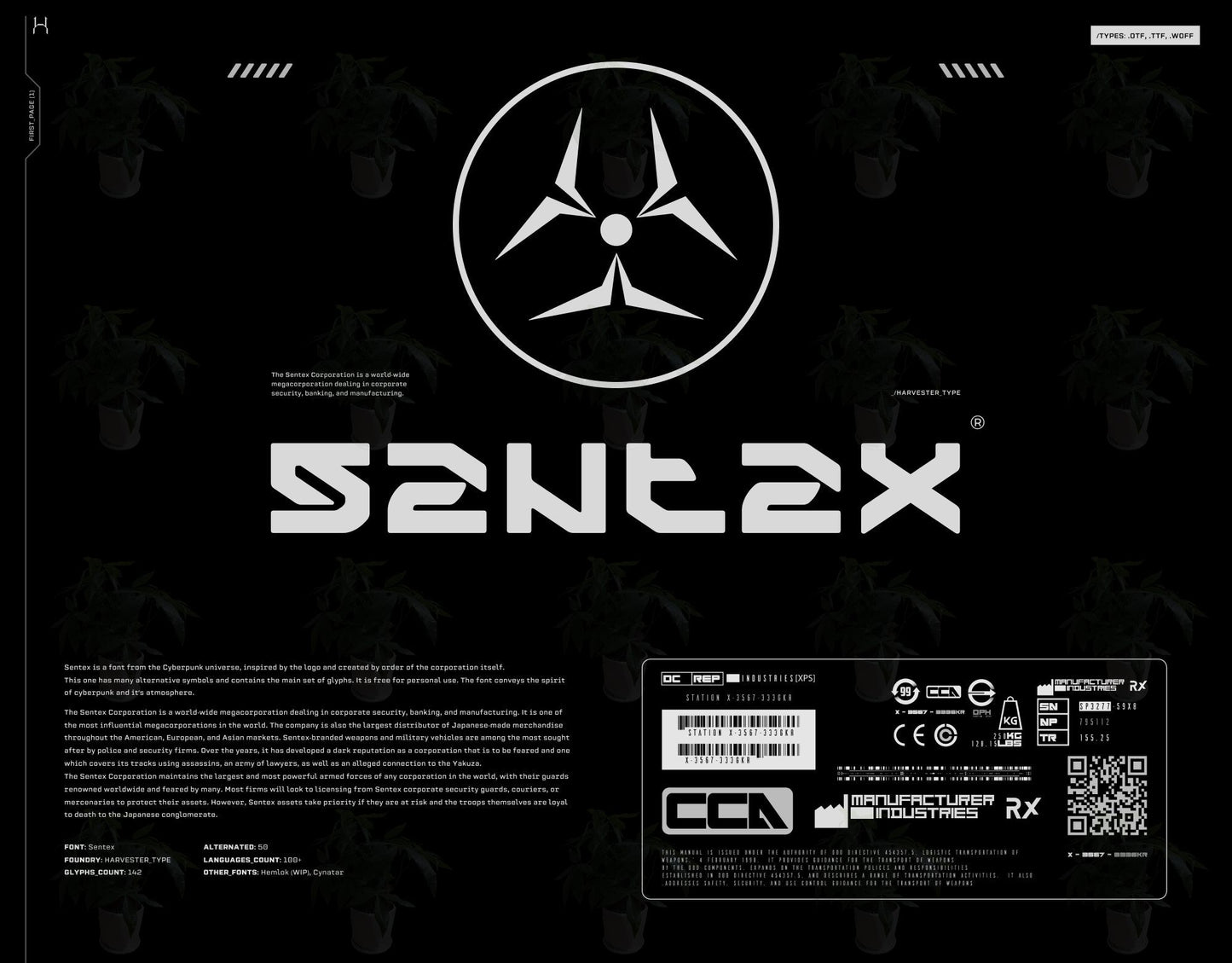 43 Sci-Fi Futuristic Cyber Fonts for PS/Procreate – Commercial Use $1 - pixelpenco