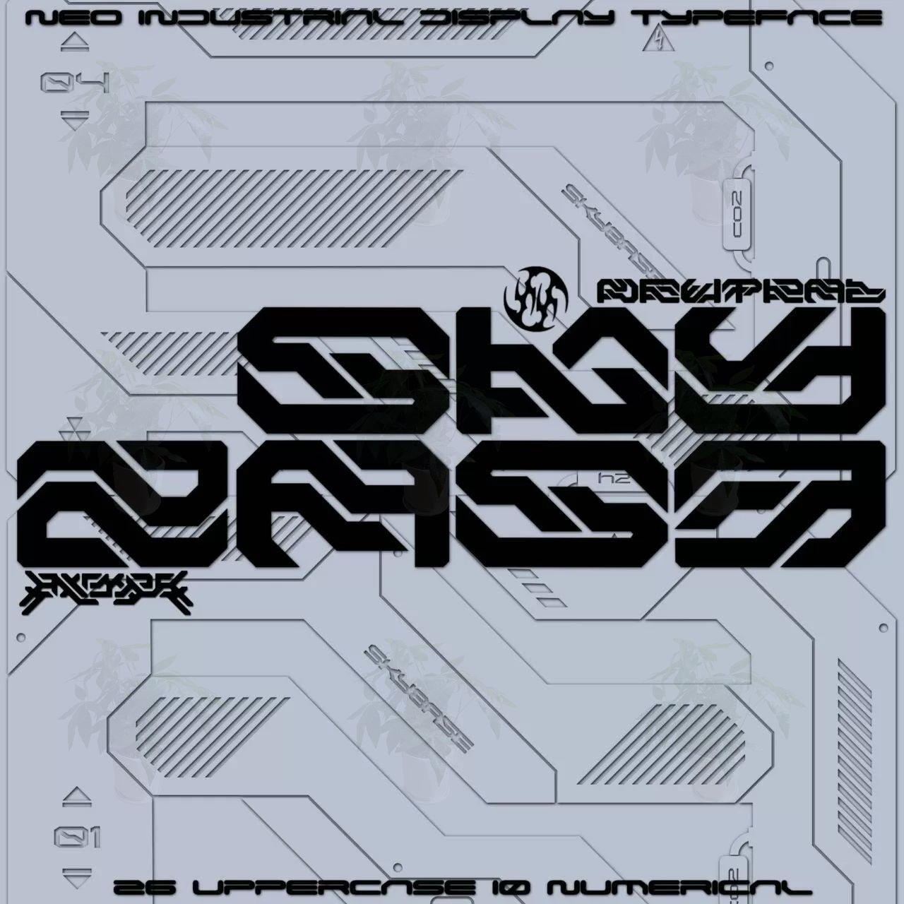 43 Sci-Fi Futuristic Cyber Fonts for PS/Procreate – Commercial Use $1 - pixelpenco