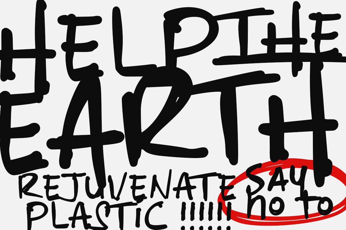 🔥 22 Handwritten Graffiti Splatter Fonts – Procreate & Photoshop Fonts – Commercial Use – Only $0.99 - pixelpenco